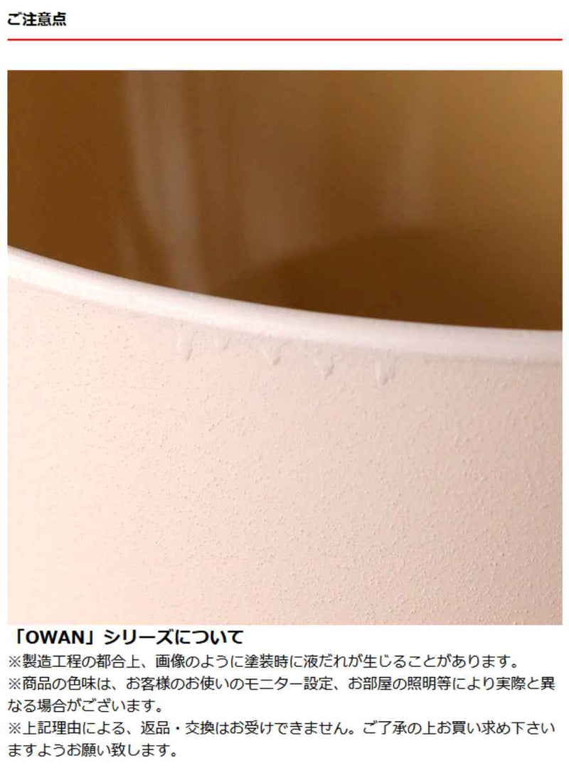 汁椀 450ml OWAN 丸 グラデーション プラスチック 日本製