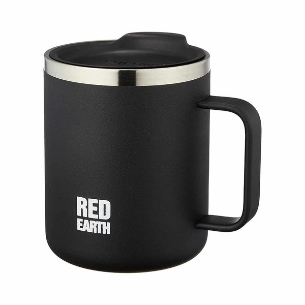 マグカップ フタ付き 370ml RED EARTH ステンレス