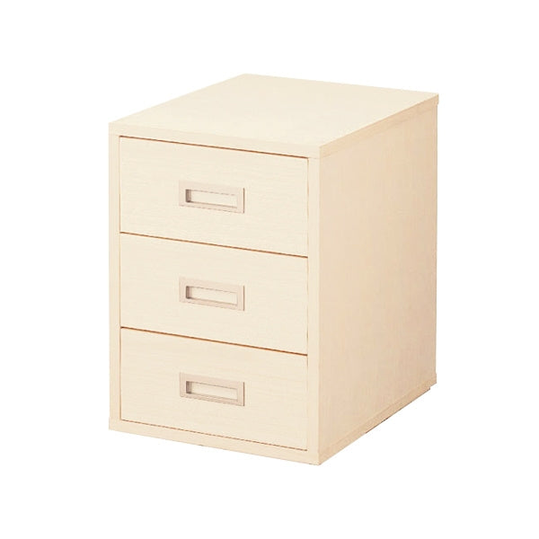 チェスト 3段 桐製 マルチクローゼット収納 約幅38cm -1