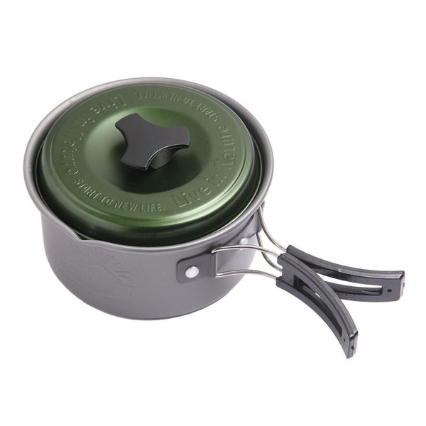 アルミ鍋 フタ付 13cm LIVE IN NATURE