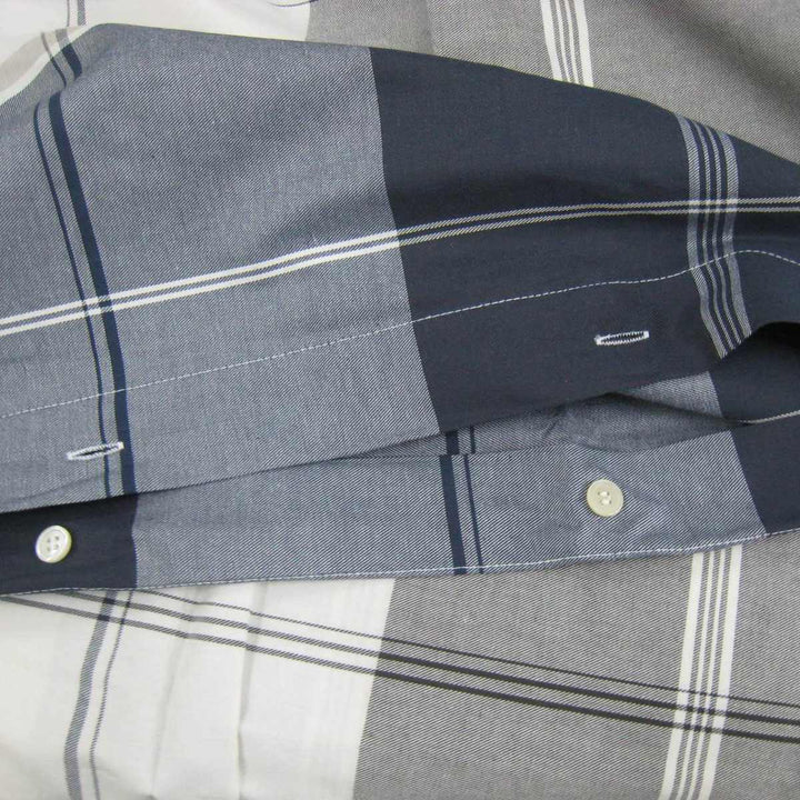 掛け布団カバー Fab the Home ダブル アクロス 綿100％ チェック柄 -9