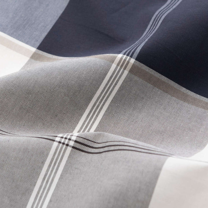 掛け布団カバー Fab the Home ダブル アクロス 綿100％ チェック柄 -10