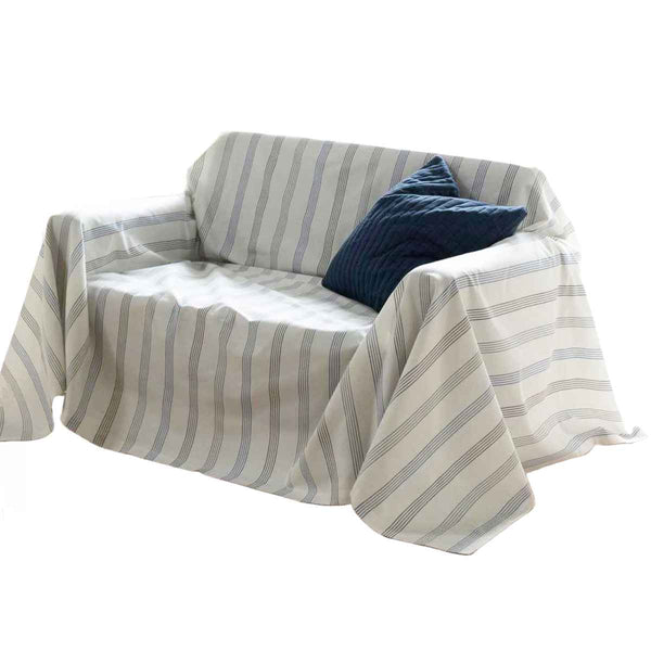 マルチカバー Fab the Home M 210×210cm ウィッシュストライプ 綿100％