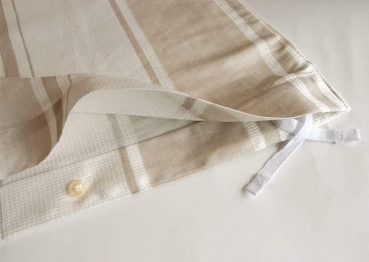 掛け布団カバー Fab the Home ダブル シックストライプ 綿100％ -11