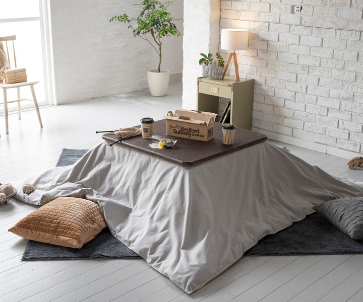 こたつ布団カバーFabtheHome200X200cm正方形コットンフランネル