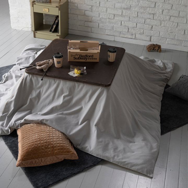 こたつ布団カバーFabtheHome200X200cm正方形コットンフランネル