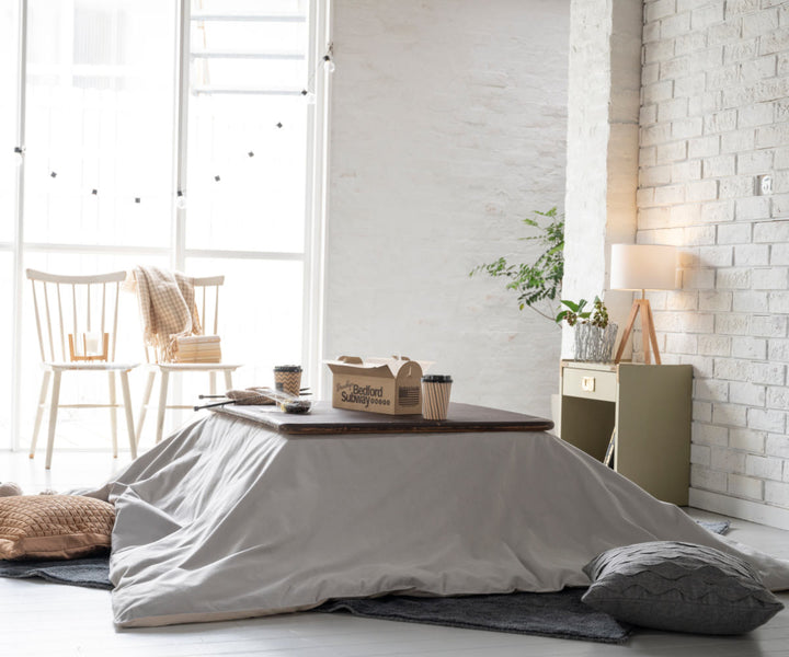 こたつ布団カバーFabtheHome200X200cm正方形コットンフランネル