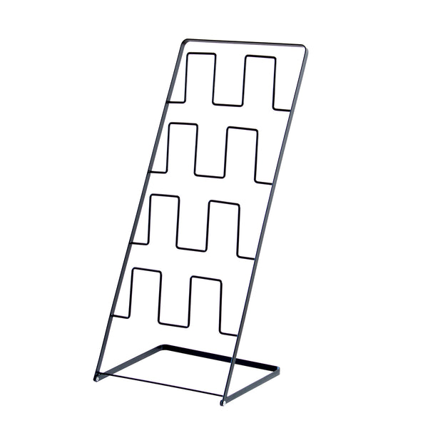 スリッパラック 4足分 スクエア ワイヤー スチール