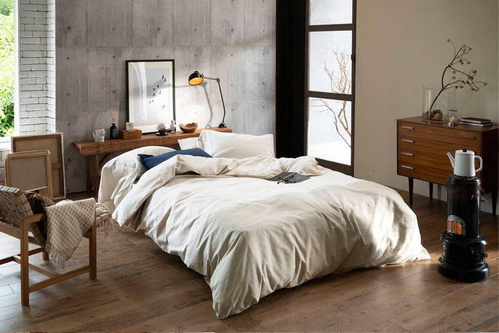 掛け布団カバー Fab the Home ダブル レヴィ 北欧 綿100％ -13