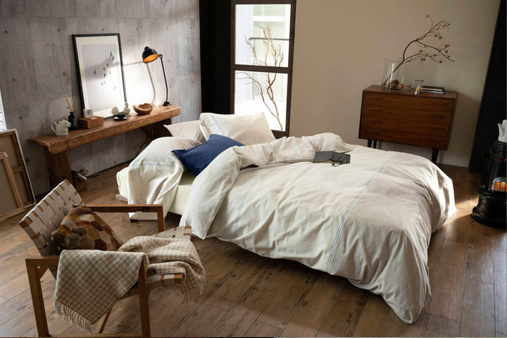 掛け布団カバー Fab the Home ダブル レヴィ 北欧 綿100％ -14