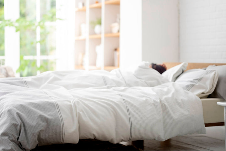 掛け布団カバー Fab the Home ダブル レヴィ 北欧 綿100％ -18