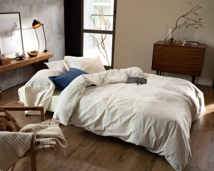 掛け布団カバー Fab the Home ダブル レヴィ 北欧 綿100％ -7