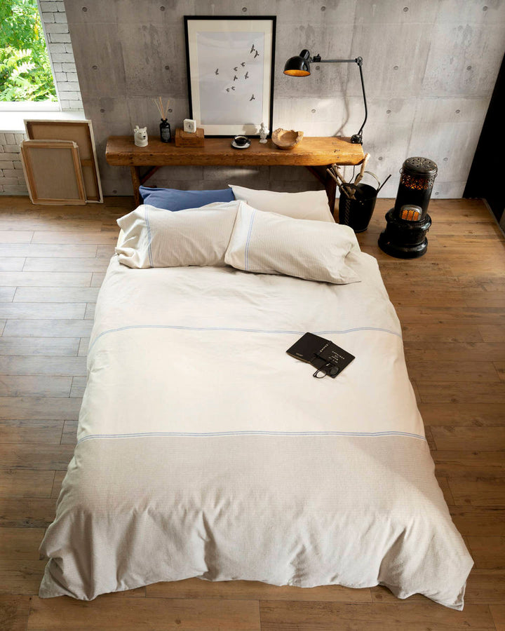 掛け布団カバー Fab the Home ダブル レヴィ 北欧 綿100％ -8