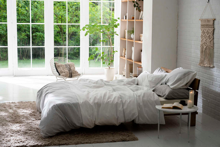 掛け布団カバー Fab the Home ダブル レヴィ 北欧 綿100％ -11