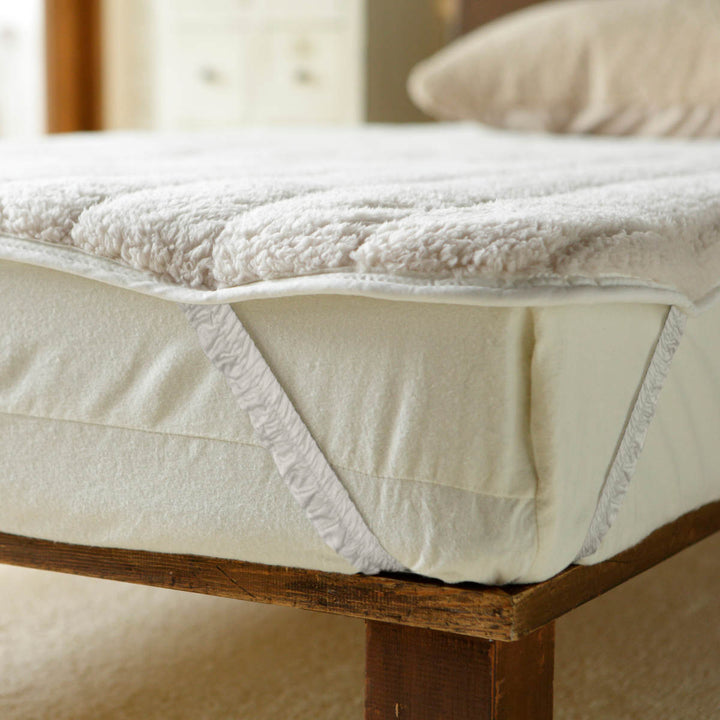 敷きパッド Fab the Home シングル ムクムク ボア -17