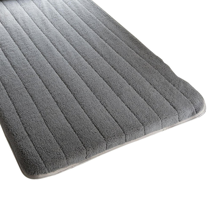 敷きパッド Fab the Home シングル ムクムク ボア -1