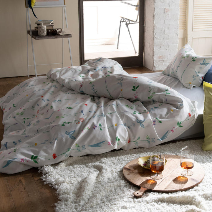 掛け布団カバー Fab the Home ダブル フロリスト 花柄 綿100％ -7