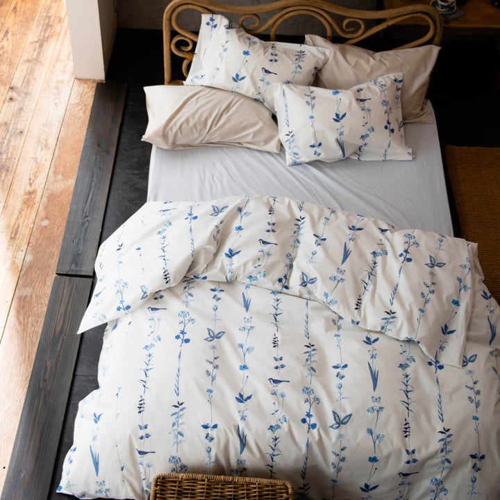 掛け布団カバー Fab the Home ダブル フロリスト 花柄 綿100％ -10