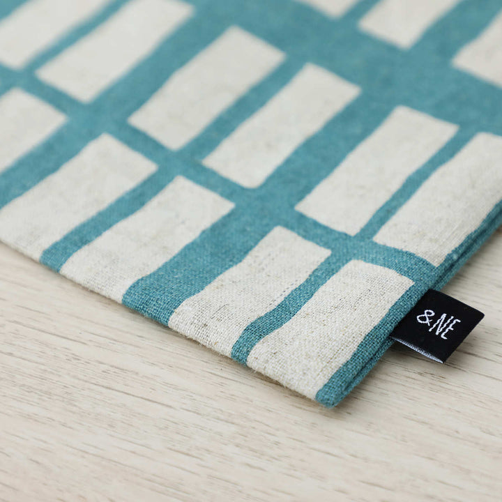 ＆NE 弁当袋 リボン 格子柄 -12