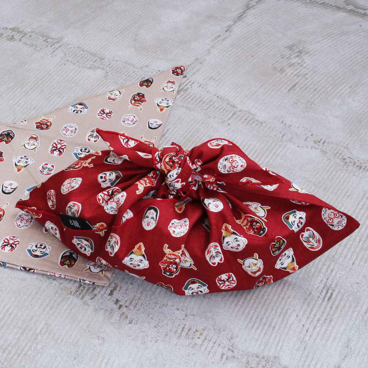 ＆NE 弁当袋 日本柄 お面 日本製 -2