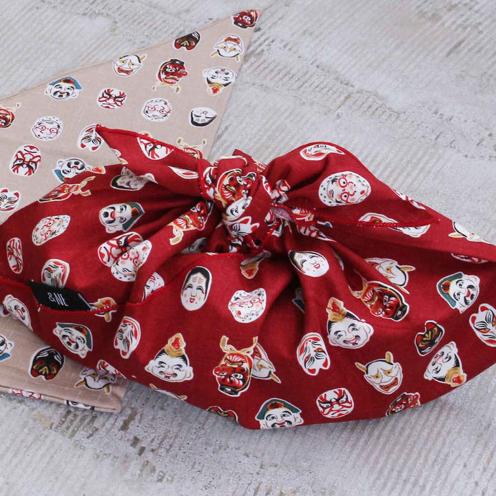 ＆NE 弁当袋 日本柄 お面 日本製 -7