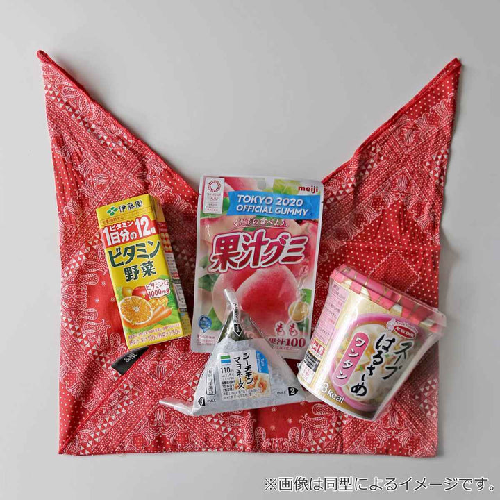 ＆NE 弁当袋 日本柄 お面 日本製 -10