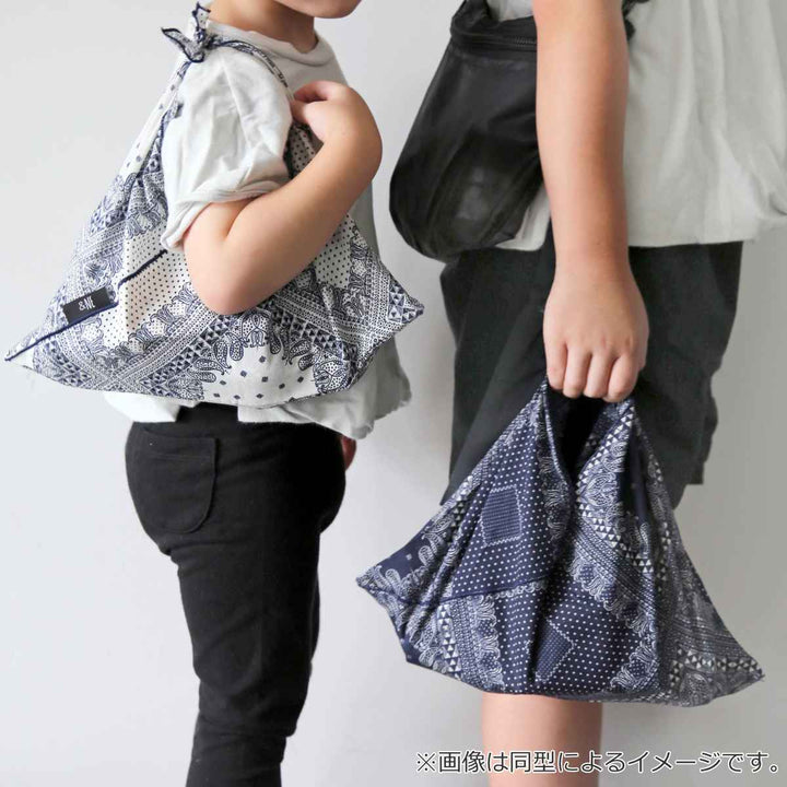 ＆NE 弁当袋 日本柄 お面 日本製 -11