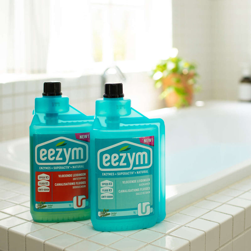 eezym パイプクリーナー 1L 洗面・浴室用 ハーバル