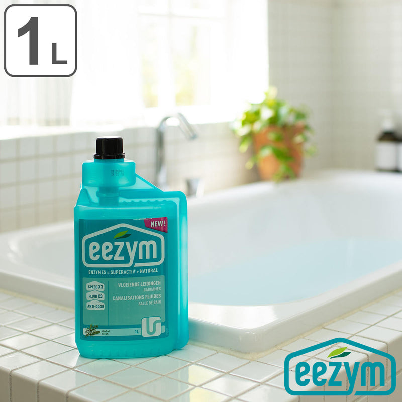 eezym パイプクリーナー 1L 洗面・浴室用 ハーバル