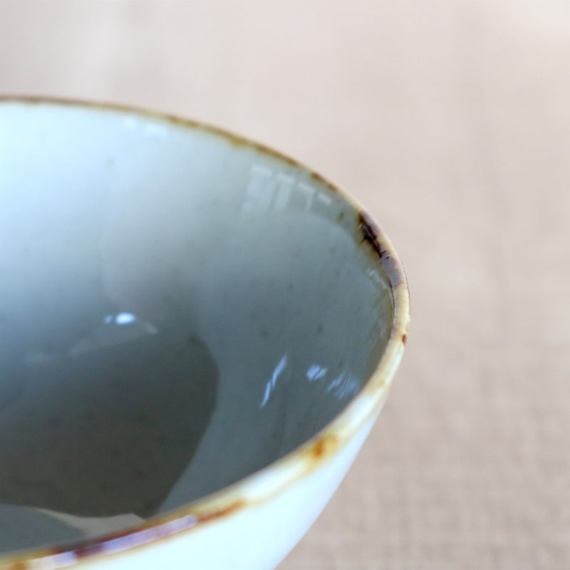 茶碗 11cm 藍 陶器 波佐見焼