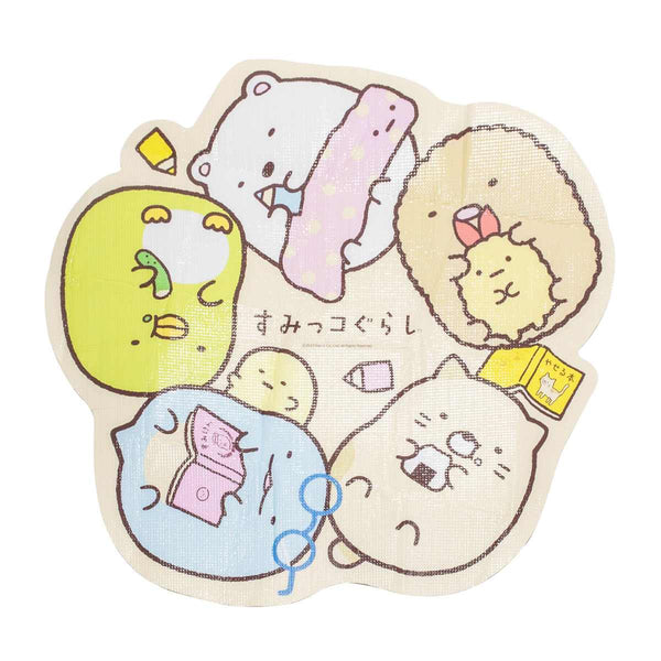 レジャーシート 1～2人用 94×97cm すみっコぐらし ダイカット型