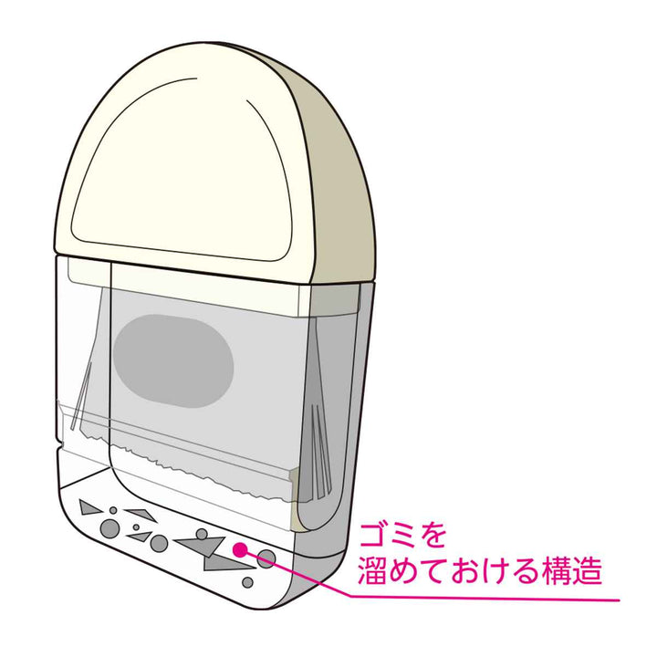 ほうき ちりとり セット 卓上 マグネット付き -4