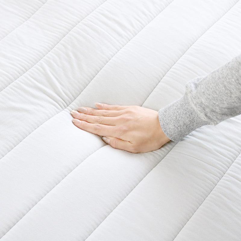 ベッドパッドシングルV-LAP洗える体圧分散