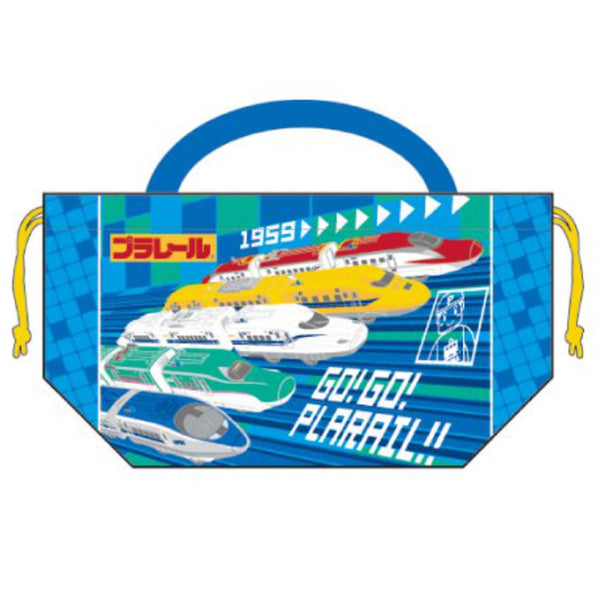 弁当袋 巾着 プラレール