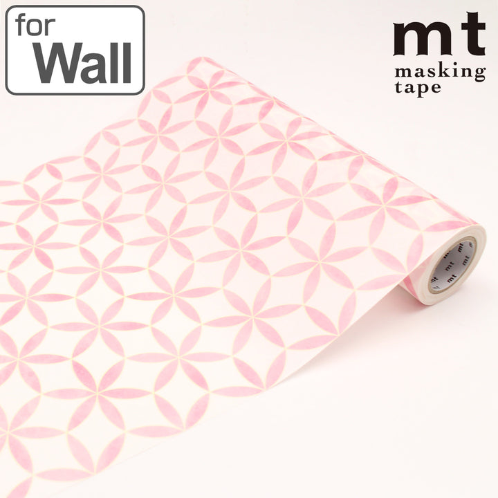 リメイクシート壁用円と花mtFLEECE23cm×5m