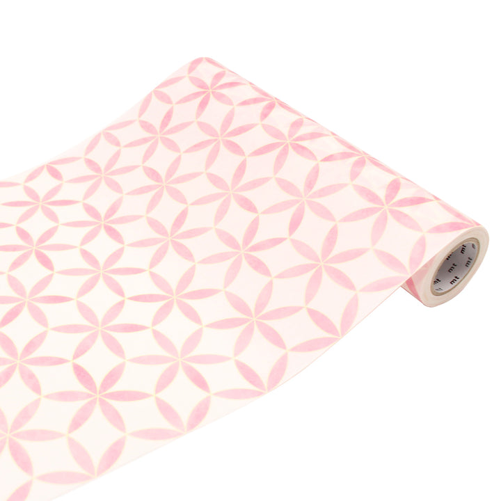 リメイクシート壁用円と花mtFLEECE23cm×5m