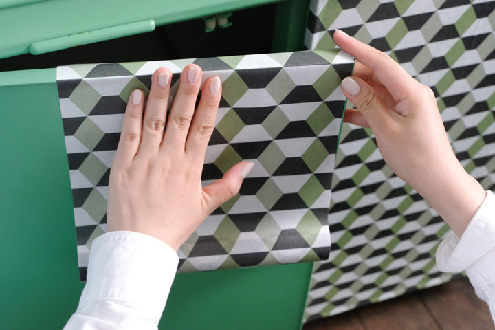 リメイクシート壁用立体幾何学mtCASAFLEECE23cm×5m