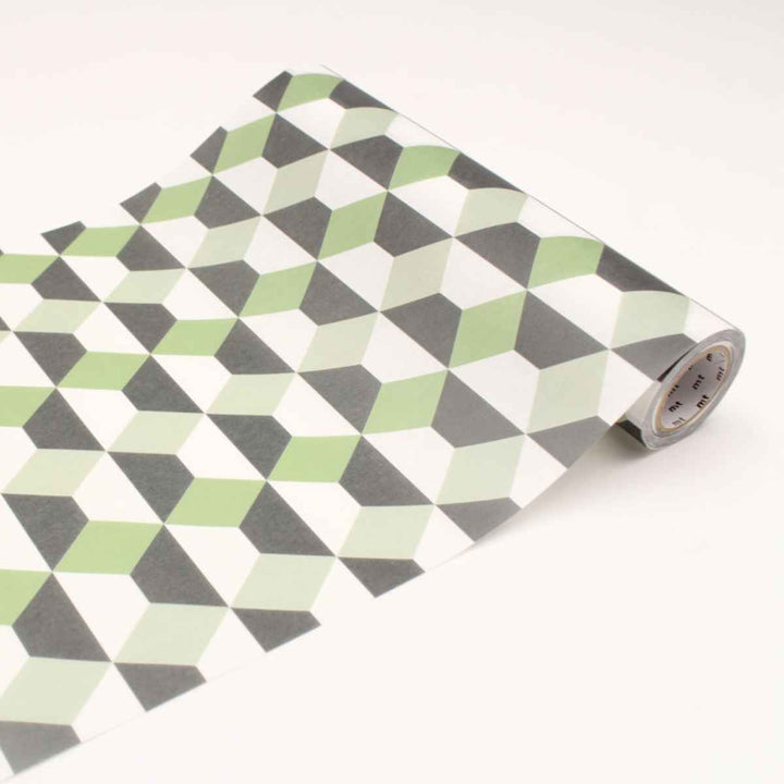 リメイクシート壁用立体幾何学mtCASAFLEECE23cm×5m