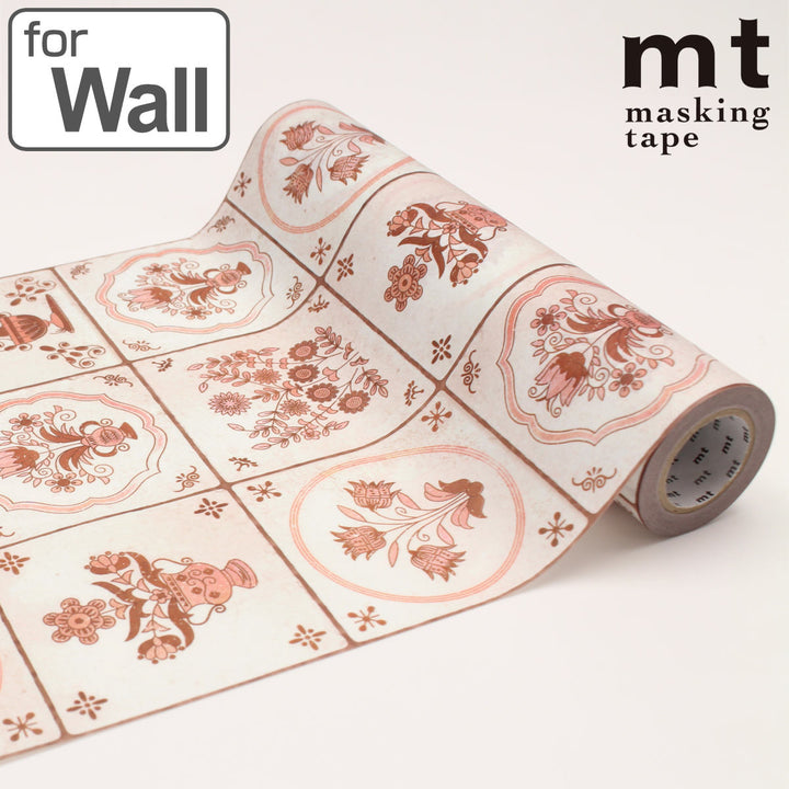 リメイクシート壁用タイル・フラワーmtFLEECE23cm×5m