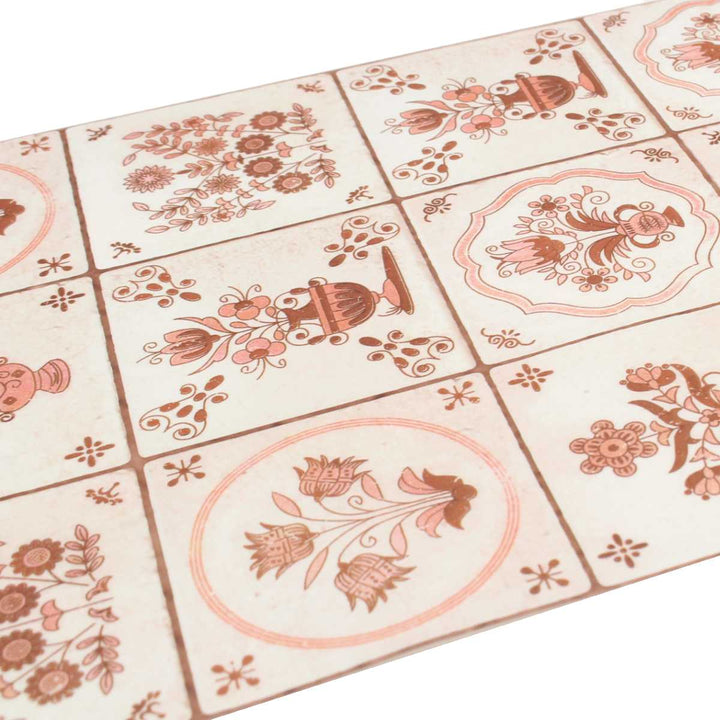 リメイクシート壁用タイル・フラワーmtFLEECE23cm×5m