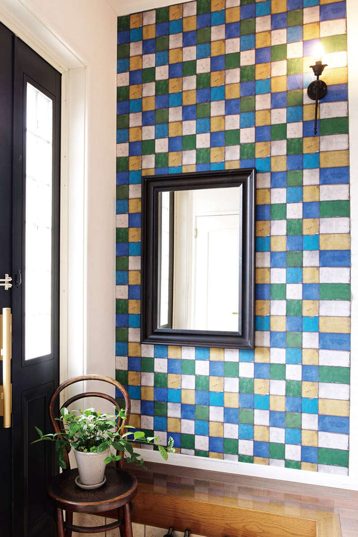 リメイクシート壁用タイル・パターンmtFLEECE23cm×5m