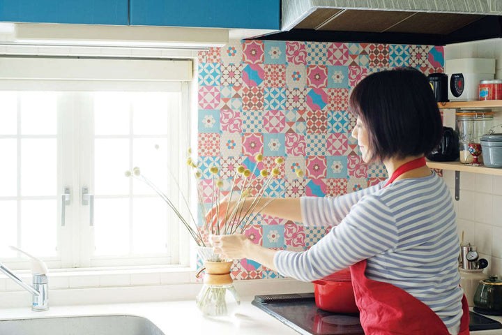 リメイクシート壁用タイル・パターンmtFLEECE23cm×5m