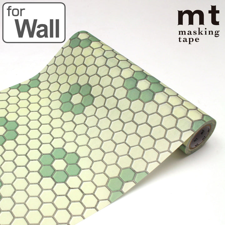 リメイクシート壁用タイル・六角形mtFLEECE23cm×5m