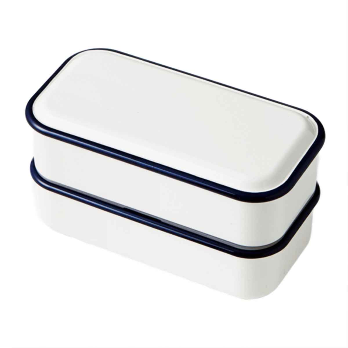 弁当箱 550ml 2段 レトロモーダ スクエアランチ – ハウジー