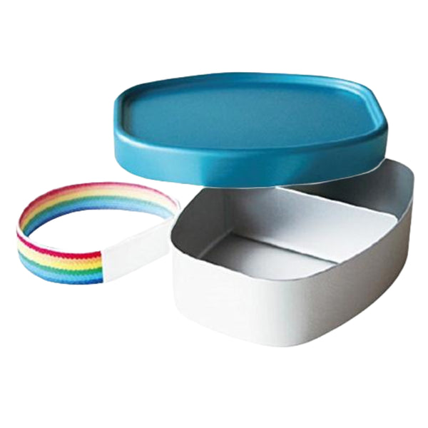 弁当箱 1段 320ml アルミ スマイルランチボックス