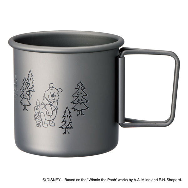 マグカップ 320ml 折りたたみハンドル付 くまのプーさん