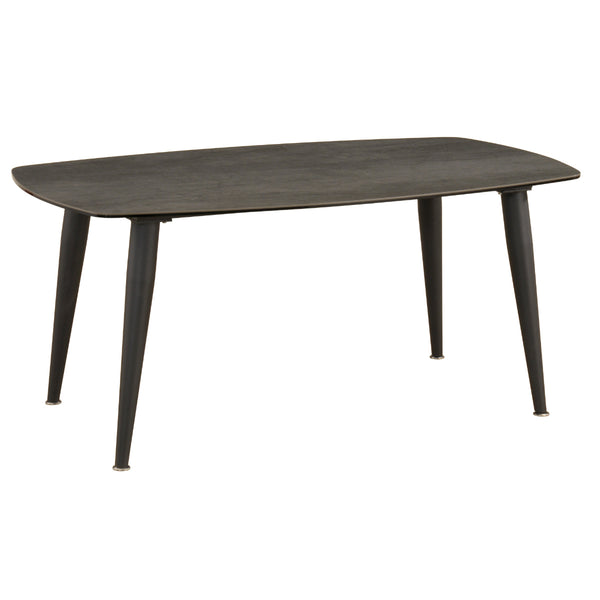 ダイニングテーブル 幅160cm セラミック 4本脚 ブライツ スチール脚