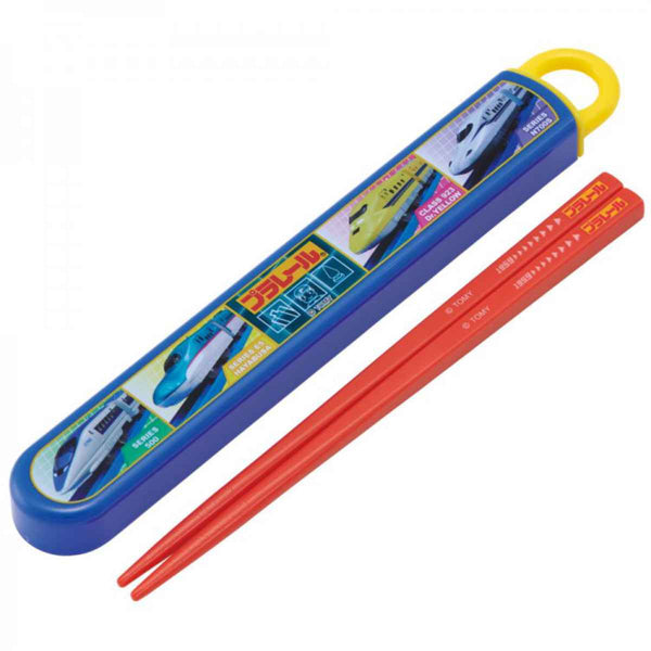 箸箱セット 箸 16.5cm 抗菌 プラレール