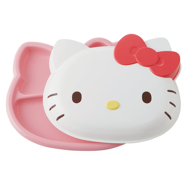 ランチプレート フタ付き 25cm ハローキティ おうちで食べるお弁当箱 プラスチック