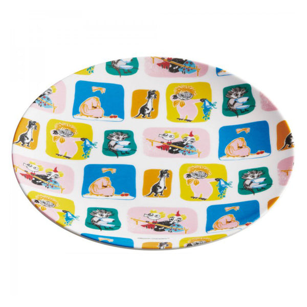 プレート 20cm ムーミン littleones プラスチック